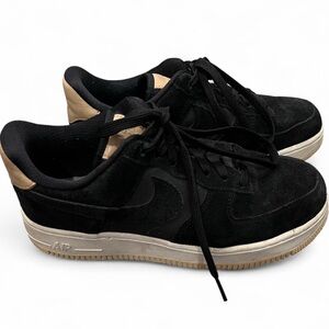 Nike Black and Cream Sneakers